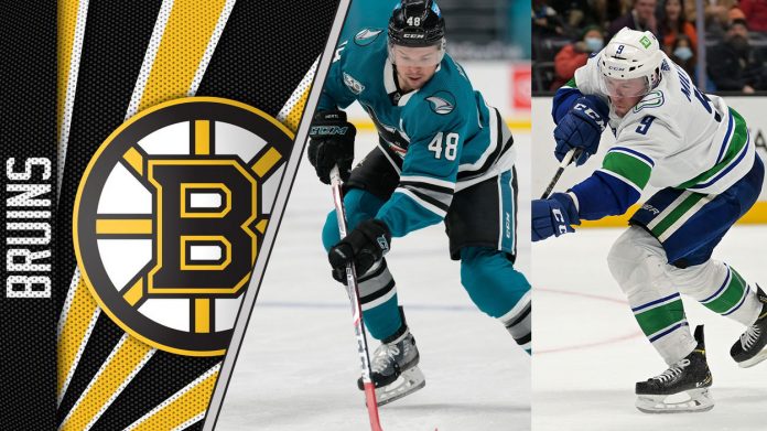 NHL Rumors for February 21, 2022 feature the Boston Bruins looking for scoring help and possible trade targets are J.T. Miller or Tomas Hertl.
