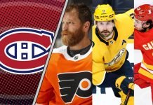Montreal is looking to rebuild on the fly and NHL rumors have the Habs interested in signing a big UFA in the offseason.