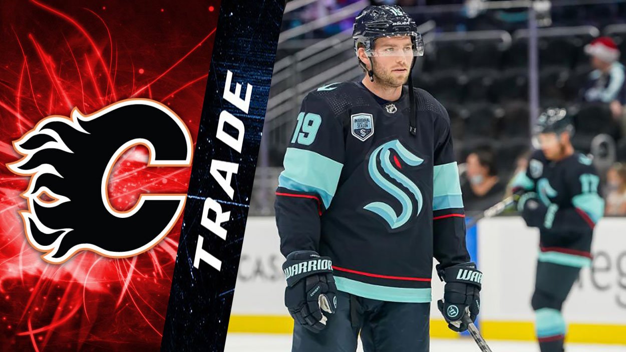 The Calgary Flames gave up a 2022 second-round pick, a 2023 third-round pick, and a 2024 seventh-round pick for Calle Jarnkrok.