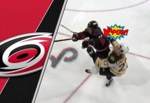 Andrei Svechnikov just absolutely rocked Hampus Lindholm. I say it was a clean hit, what say you?
