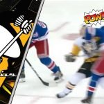 Jacob Trouba hit on Sidney Crosby