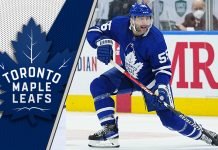 Mark Giordano takes a hometown discount by signing a two-year contract extension with the Toronto Maple Leafs with an AVV of $800K.
