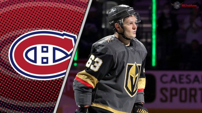 The Montreal Canadiens have traded Shea Weber's contract to the Vegas Golden Knights in exchange for Evgenii Dadonov.