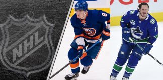 Noah Dobson and J.T. Miller