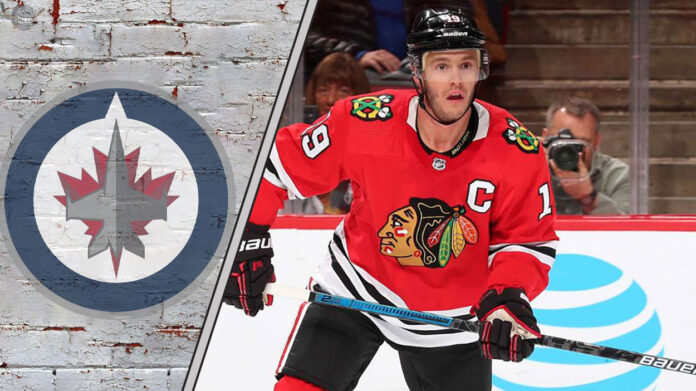 Jonathan Toews headed to Winnipeg?