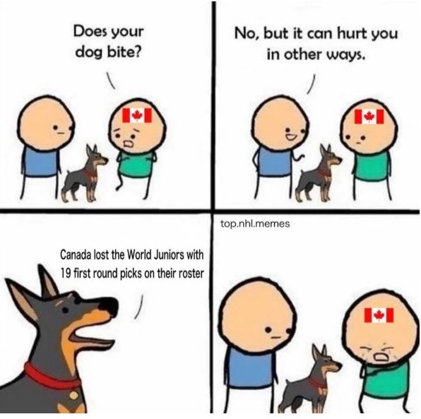 Canada World Junior's Meme