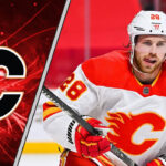 Picture of Elias Lindholm. Will the Calgary Flames trade him this summer?