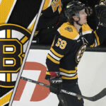 Picture of Tyler Bertuzzi. Can the Boston Bruins afford to re-sign him?