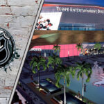 Arizona Coyotes relocating to Salt Lake City? Picture of the Arizona Coyotes new arena concept in Temp, Arizona. Will the team relocate to Salt Lake City?