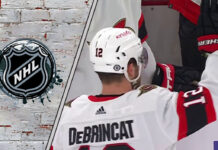 Picture of Alex DeBrincat. Islanders, Capitals interested in a trade for the forward.