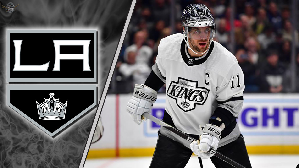 Picture of Anze Kopitar. He has signed a two-year extension with the LA Kings.