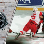 Picture of Darren McCarty fighting Claude Lemieux from 1997.