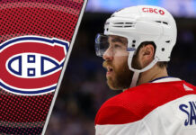 Picture of Montreal Canadiens defenseman David Savard. Will he be traded this coming season?