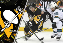 Picture of Erik Karlsson and Sidney Crosby. Will Karlsson be traded to the Pittsburgh Penguins?
