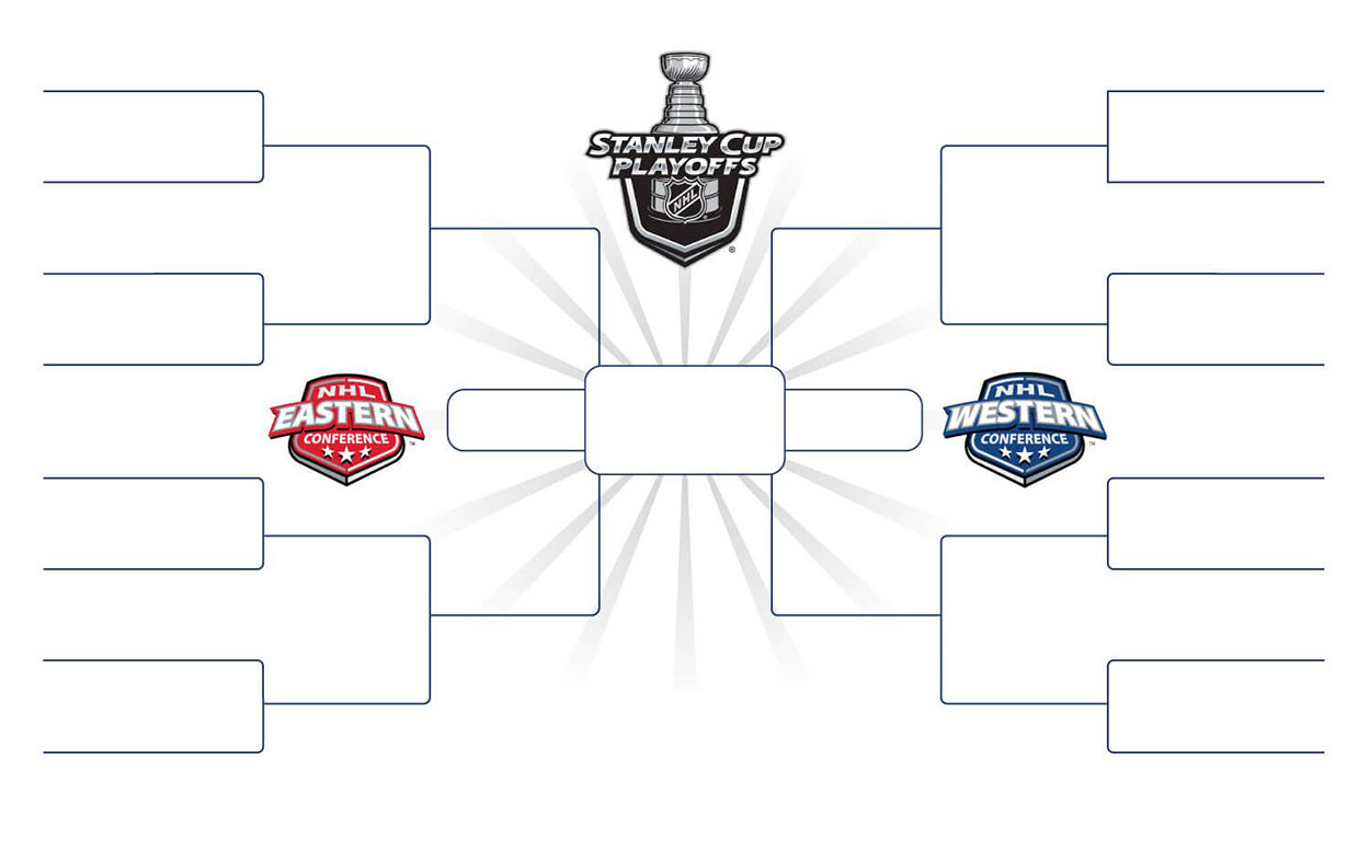 Picture of the NHL playoff Bracket 2024. View NHL predictions 2023-24 and NHL playoff predictions 2024.