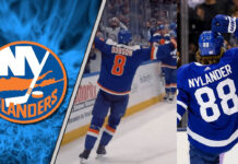 Picture of William Nylander and Noah Dobson. Will the Leafs and Islanders make a trade?