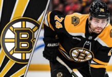 Picture of Jake DeBrusk. Will he re-sign with Boston or be traded?