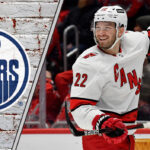 Brett Pesce linked to the Edmonton Oilers Picture of Brett Pesce. Will he be traded to the Edmonton Oilers?