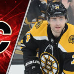 Picture of Jake DeBrusk. Will he be traded to the Calgary Flames?