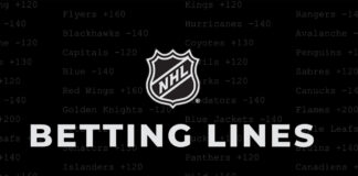 Picture of NHL logo. Learn tips on NHL prop betting.