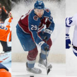 Who is the highest-paid NHL player for the 2023-24 season? Picture of Connor McDavid, Auston Matthews, Nathan MacKinnon. Who is the highest player NHL player for 2023-24?