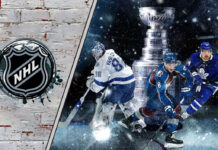 Picture of NHL players playing for the Stanley Cup. Which team will you bet on to win the Stanley Cup?