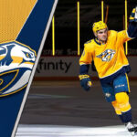 Will the Nashville Predators trade Dante Fabbro? Picture of Nashville Predators defenseman Dante Fabbro. Will he be traded or re-sign with the Preds?