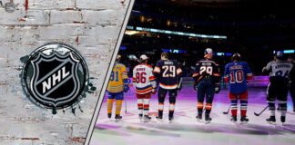 Picture of NHL Allstars 2023 edition.