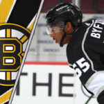 Picture of Quinton Byfield. Will the Boston Bruins trade for the LA Kings forward?
