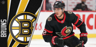 Picture of Shane Pinto. Will the Boston Bruins make a trade for him?