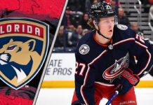 Adam Boqvist trade rumors. Will the Florida Panthers make a trade for the Blue Jackets defenseman?