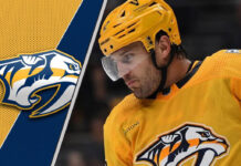 Picture of Nashville Predators defenseman Luke Schenn.