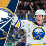 Buffalo Sabres News: Rasmus Dahlin signs 8-year extension Picture of Rasmus Dahlin celebrating a goal.