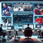 Four Strategies for Intelligent Wagering on NHL Games NHL Betting Strategies Infographic with Player Stats Analysis, Team Strategy Discussion, Historical Trends Review, and Decision-Making Meditation
