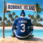 John Klingberg in Maple Leafs jersey, looking contemplative over his LTIR status