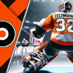 Picture of Philadelphia Flyers goalie Roman Cechmanek. He sadly passed away at age 52.