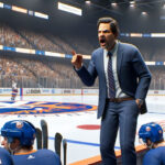 Exploring the Future of Lane Lambert: Will the Islanders Make a Coaching Change? New York Islanders Head Coach Lane Lambert contemplating strategy during an NHL game.