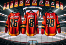 New Jersey Devils considering trade with Calgary Flames for experienced defensemen