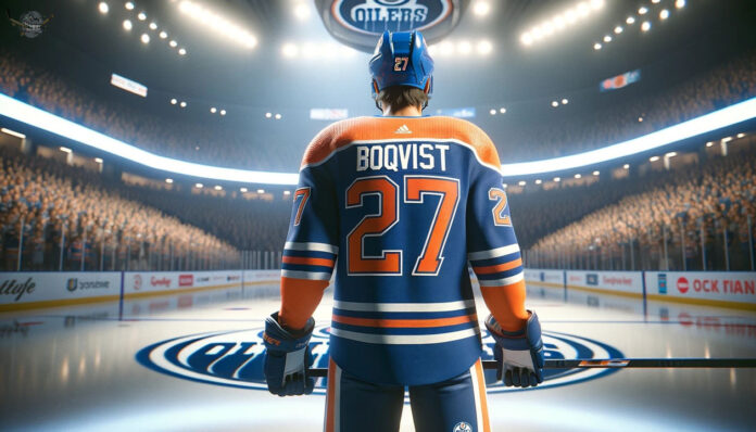 Exploring the Oilers’ Interest in Blue Jackets Defenseman Adam Boqvist Edmonton Oilers scouts observing Blue Jackets’ defenseman Adam Boqvist in action