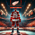 Patrik Laine Rumors to Detroit: Will this make the Red Wings a playoff contender? Patrik Laine in a Columbus Blue Jackets jersey, speculation about trade to Detroit Red Wings