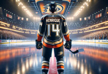 Adam Henrique in action - a central figure in recent NHL trade discussions