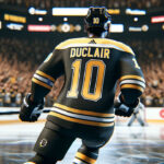 Boston Bruins Eye San Jose Sharks Anthony Duclair Anthony Duclair in Bruins gear - Rumored Trade to Boston Bruins
