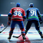 Vancouver Canucks and Montreal Canadiens Poised for Blockbuster Trade Vancouver Canucks and Montreal Canadiens players in a heated NHL game