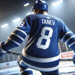 Chris Tanev Linked to the Toronto Maple Leafs Chris Tanev in action, potentially the newest addition to the Toronto Maple Leafs, NHL trade speculation