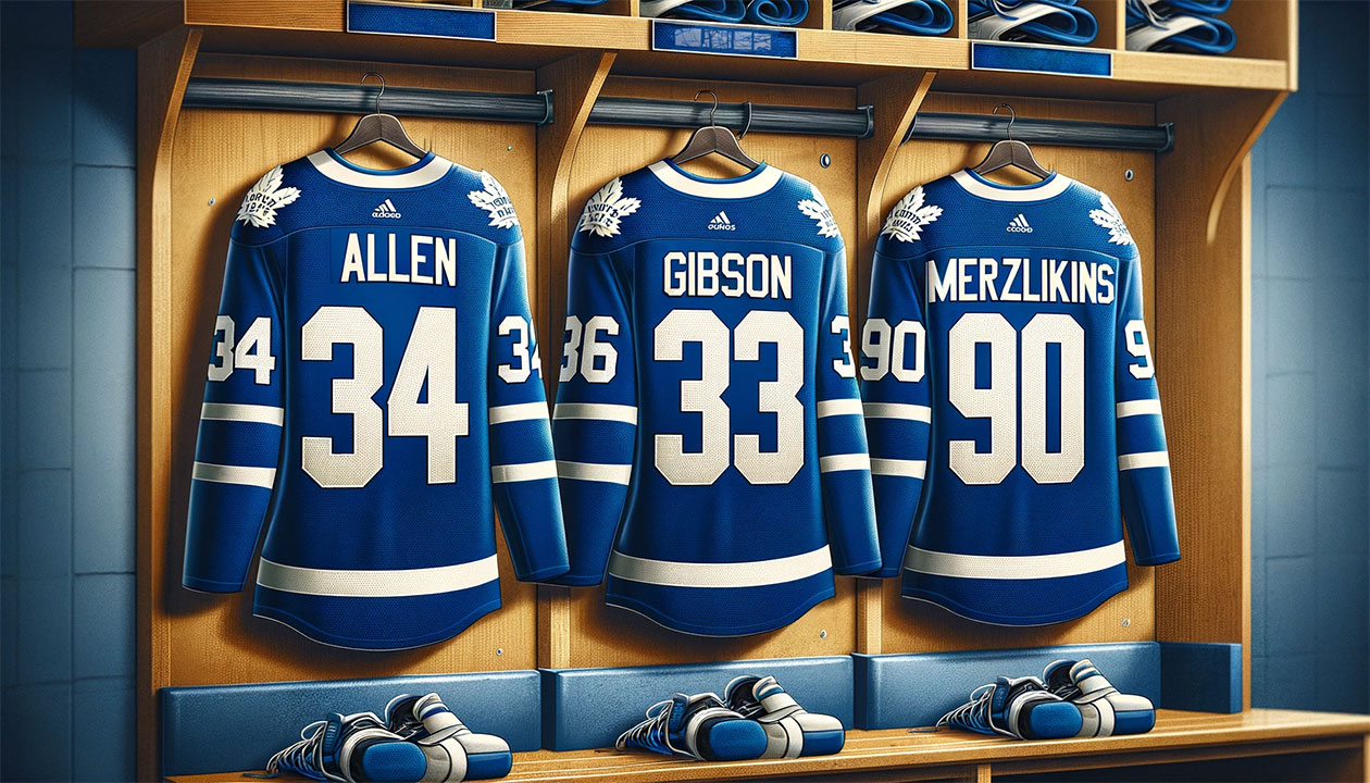 Toronto Maple Leafs in Goalie Trade Talks - Possible Targets Allen, Gibson, and Merzlikins