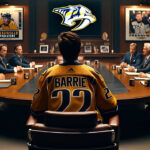 Tyson Barrie Seeks Trade Out of Nashville: Latest on Predators’ Defenseman Rumors Tyson Barrie in Nashville Predators uniform, contemplating his future amidst trade rumors