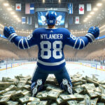 William Nylander’s next contract is likely to be $11 million AVV William Nylander in action - potential $11 million AAV contract player