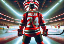 New-Jersey-Devils-Colin-Miller-hardest-NHL-shot-record