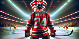 New-Jersey-Devils-Colin-Miller-hardest-NHL-shot-record