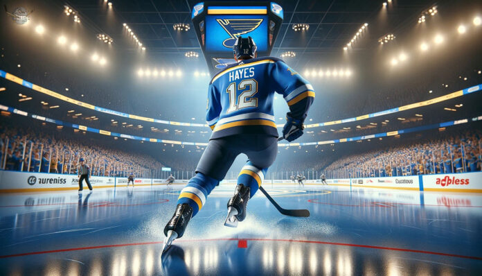 Exploring the Impact of Kevin Hayes Trade Rumors on St. Louis Blues Kevin Hayes in St. Louis Blues jersey amidst trade rumors discussions
